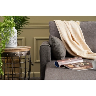 Rohová sedačka AMARA, levá, hnědá