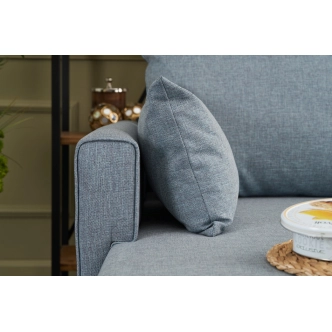 Rohová sedačka AMARA, levá, modrá