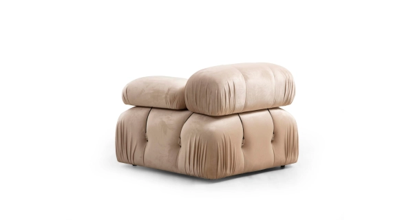 Rohová sedačka AMIENS, krémová