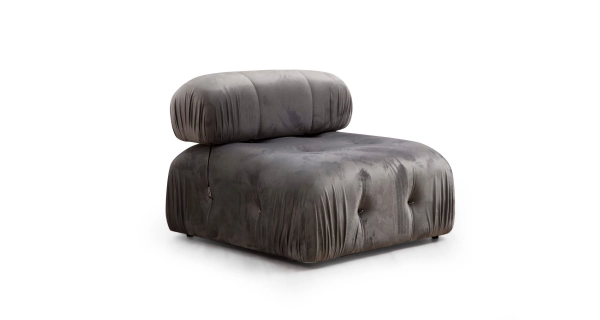 Rohová sedačka AMIENS, šedá