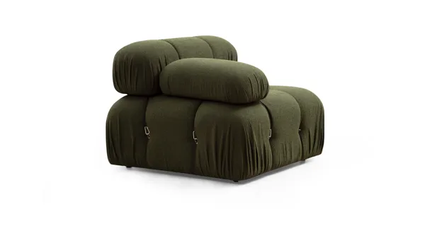 Rohová sedačka AMIENS, zelená