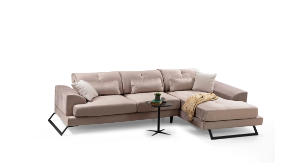 Rohová sedačka ATILLA, pravá, béžová