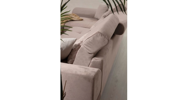 Rohová sedačka ATILLA, pravá, béžová