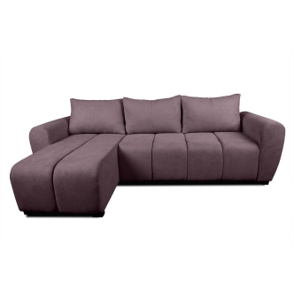 Rohová sedačka AVALOR L, fialová SO65