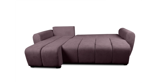 Rohová sedačka AVALOR L, fialová SO65