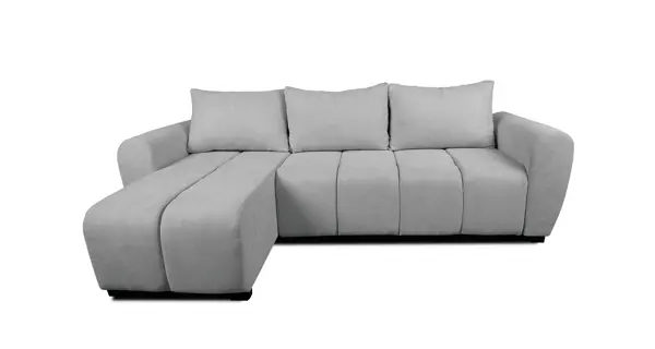 Rohová sedačka AVALOR L, šedá SO83