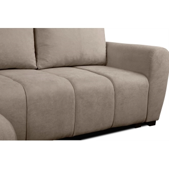 Rohová sedačka AVALOR L, světle hnědá SO23