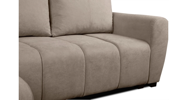 Rohová sedačka AVALOR L, světle hnědá SO23