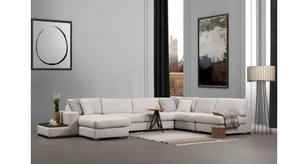 Rohová sedačka BETT 10, béžová