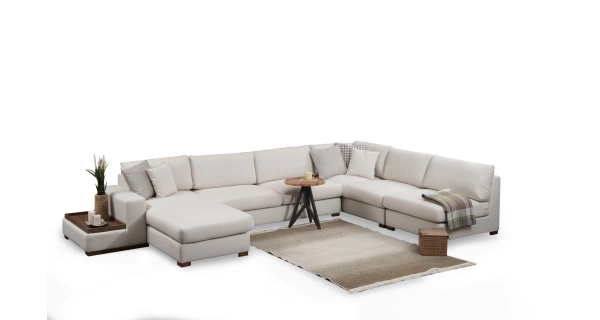 Rohová sedačka BETT 10, béžová