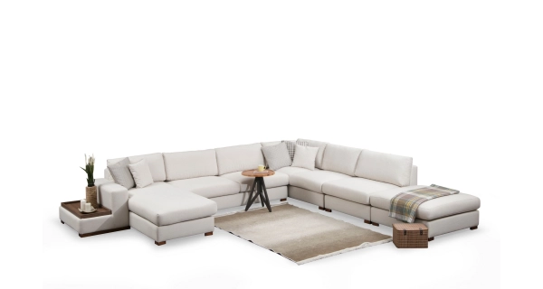 Rohová sedačka BETT 11, béžová