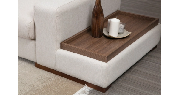 Rohová sedačka BETT 18, béžová