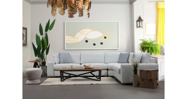 Rohová sedačka BETT 22, béžová