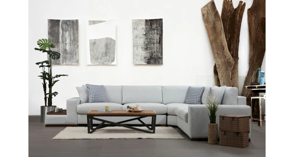 Rohová sedačka BETT 23, béžová