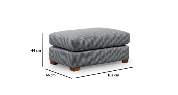 Rohová sedačka BETT 4, šedá/světle šedá