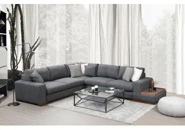 Rohová sedačka BETT 5, antracit