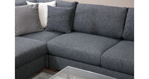 Rohová sedačka BETT 5, antracit