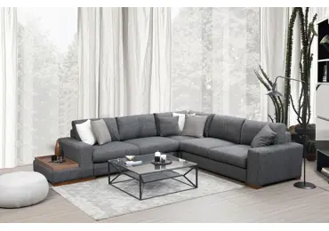 Rohová sedačka BETT 6, antracit