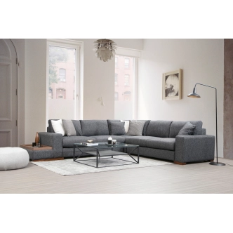 Rohová sedačka BETT 6, antracit