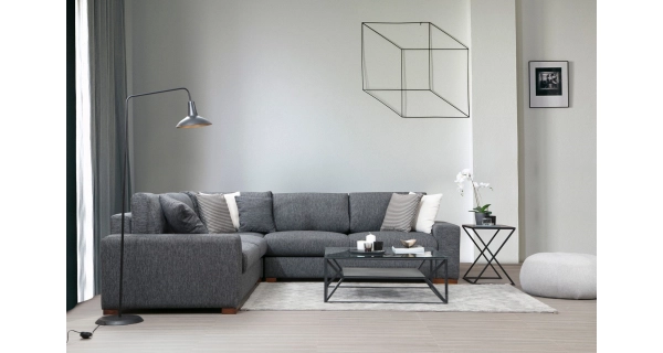 Rohová sedačka BETT 7, antracit