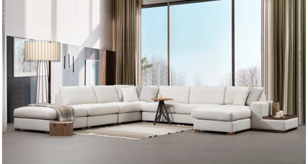 Rohová sedačka BETT 8, béžová