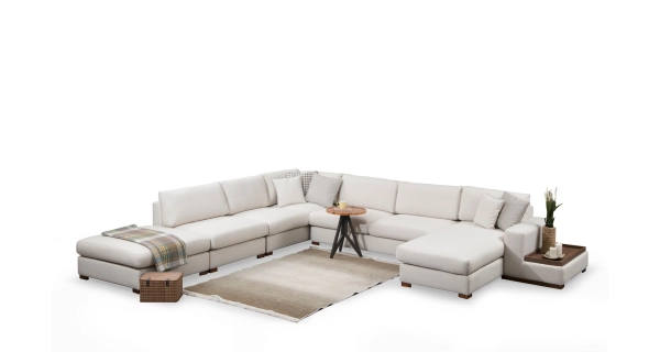 Rohová sedačka BETT 8, béžová