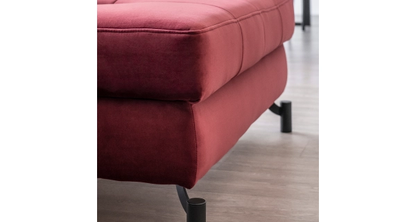 Rohová sedačka CLAVATA, pravá, světle šedá