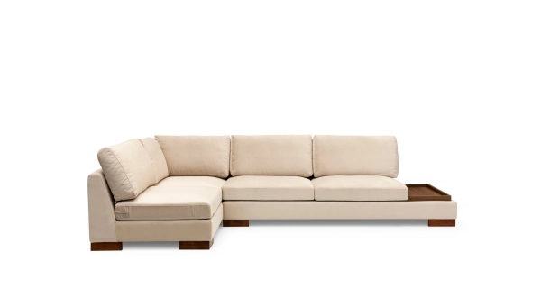 Rohová sedačka DARIUS, levá, béžová