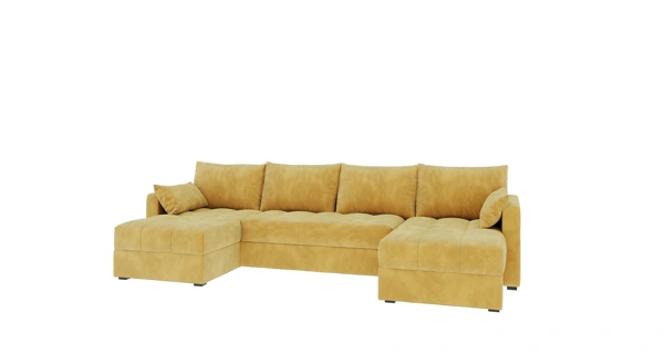 Rohová sedačka do U ALISTAIR, hořčicová MI08