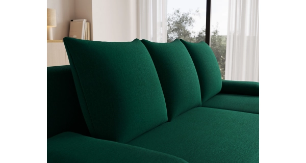 Rohová sedačka MARGATE 06, zelená látka