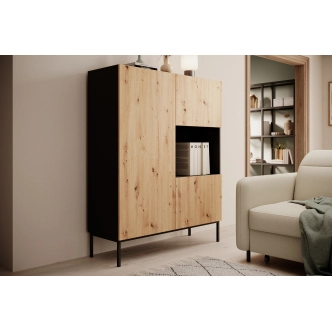 Rohová sedačka MEESAPUL, pravá, béžová látka