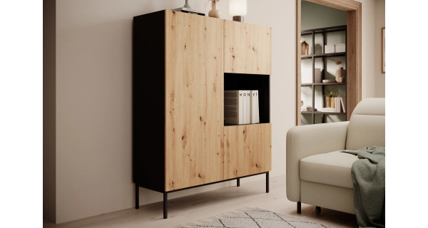 Rohová sedačka MEESAPUL, pravá, béžová látka