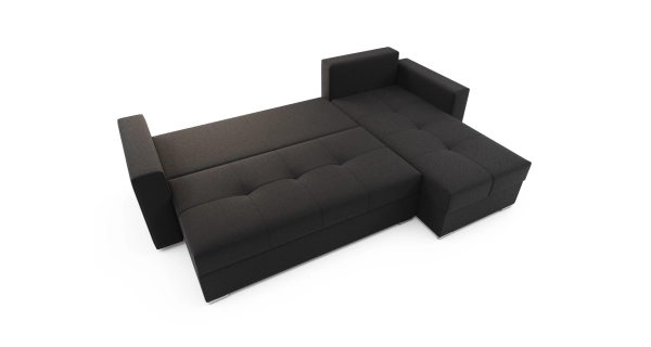 Rohová sedačka MIKARI, černá