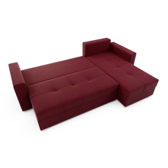 Rohová sedačka MIKARI, červená