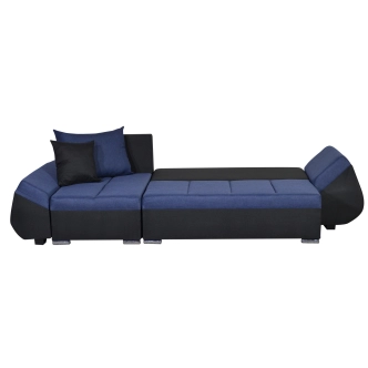 Rohová sedačka RYKER 6, modrá/černá