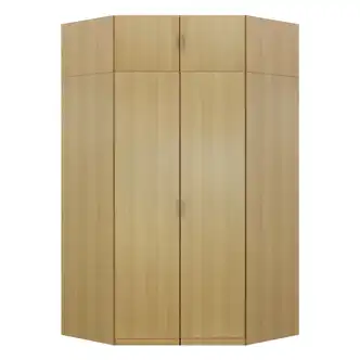 Rohová skříň BUANG, buk