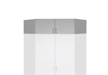 Rohový nástavec BUANG, bílá