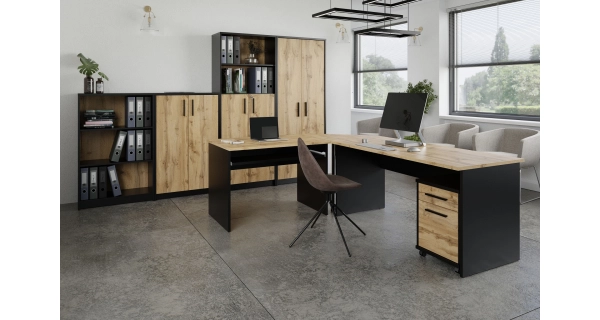 Rohový prvek NEJBY GIANNI, dub wotan