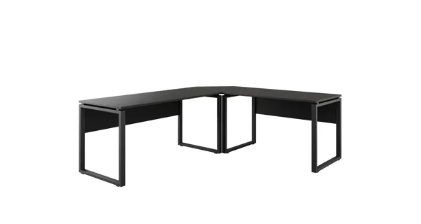 Rohový spojovací prvek pro stoly NEJBY GIANNI PREMIUM, antracit