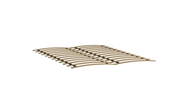 Rošt TREY 140x200 cm, lamelový