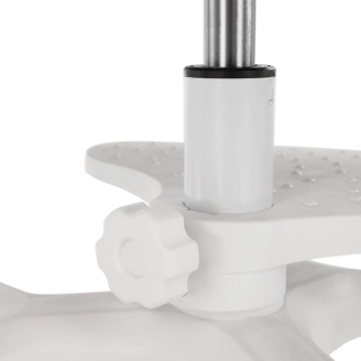 Rostoucí židle ISANA s podnoží a šlemi, růžová/bílá