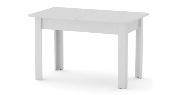 Rozkládací jídelní stůl BOTRANGE, bílý