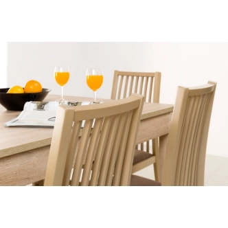 Rozkládací jídelní stůl CHEDEN, dub sonoma