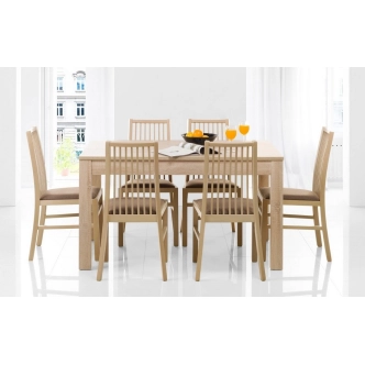 Rozkládací jídelní stůl CHEDEN, dub sonoma