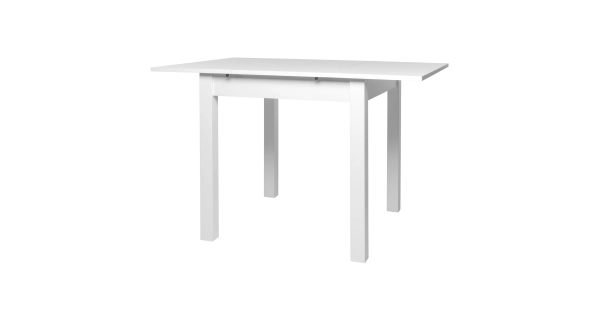 Rozkládací jídelní stůl CIRILO, bílý