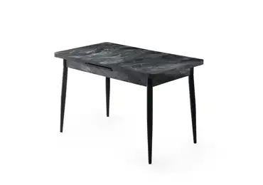 Rozkládací jídelní stůl DRIVEL, antracit