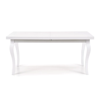 Rozkládací jídelní stůl OCTODON 160, bílá