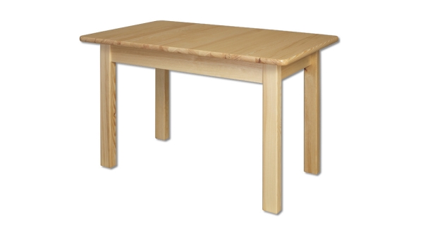 Rozkládací jídelní stůl PAHANG, 120-170x75x80 cm, masiv borovice, moření: …