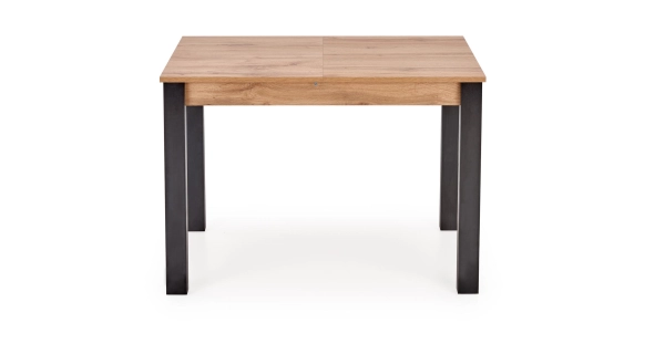 Rozkládací jídelní stůl PROKOP, dub wotan/černý