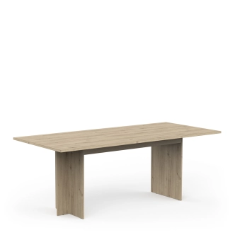 Rozkládací jídelní stůl TORZEL, dub royal